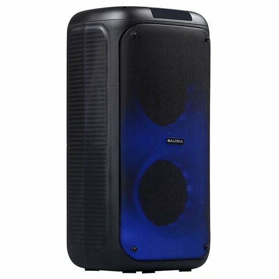 Salora M1 Party Speaker + LED Zwart