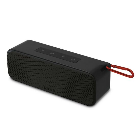 Hama Bluetooth&reg;-luidspreker PowerBrick 2.0 Spatwaterdicht 8 W Zw.