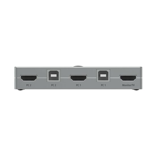 Hama KVM-switch 4-poorten 3x USB-A 1x HDMI&trade; Incl. Kabel