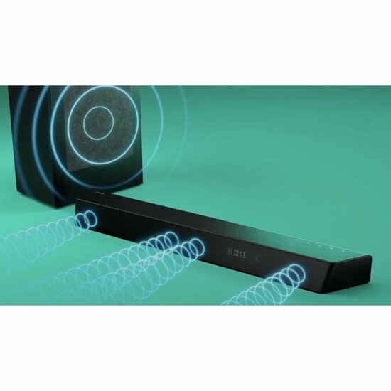 Philips TAB7807/10 Soundbar 3.1 + Draadloze Subwoofer Zwart