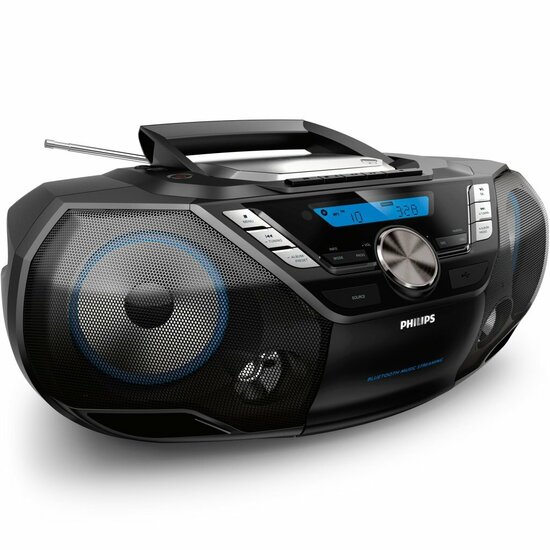 Philips AZB798T/12 Draagbare CD-Radiospeler Zwart