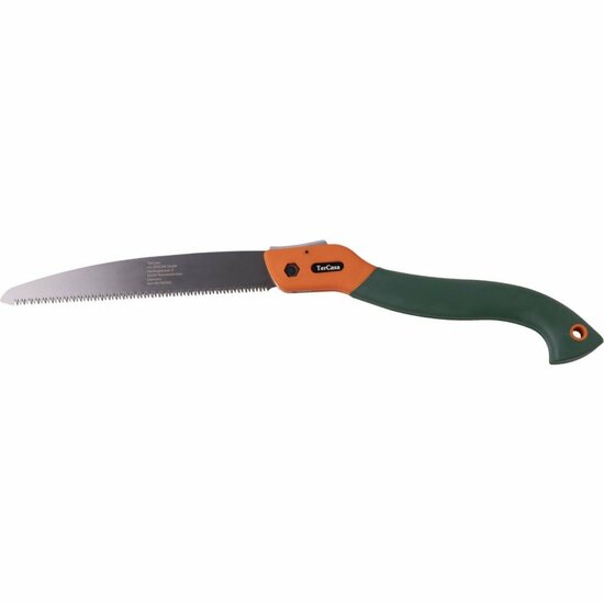 TerCasa JU-998502 Tuinzaag met Inklapbaar Blad 23 cm Oranje/Groen