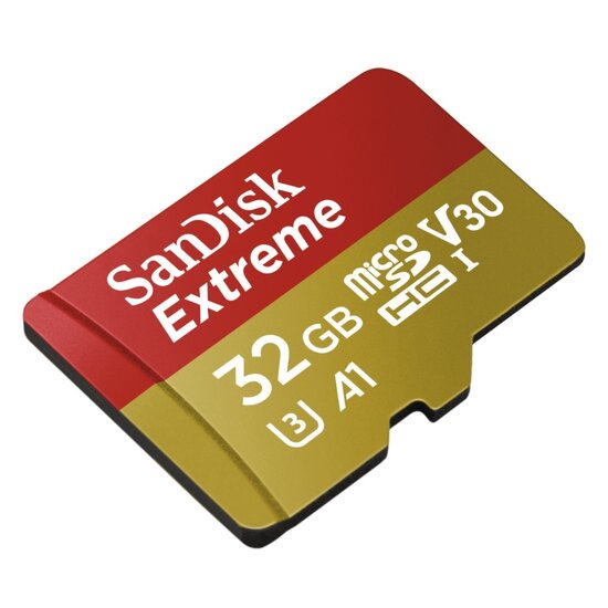 Sandisk MicroSDHC Extreme 32GB 100mb / 60mb,U3,V30,A1