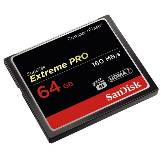 Sandisk CF Extreme Pro 64GB 160MB/sec.