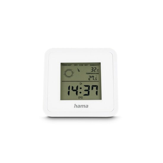 Hama Borneo Digitale Thermometer en Hygrometer voor Binnen Wit