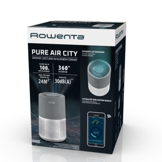 Rowenta PU2840 Pure Air City Luchtreiniger Wit/Grijs