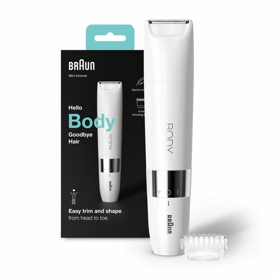 Braun BS1000 Mini Trimmer Wit