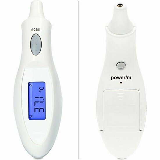 Alecto BC-27 Infrarood Oorthermometer Wit