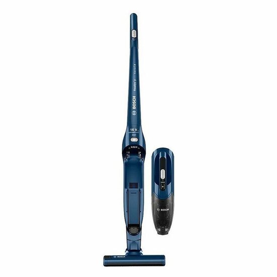 Bosch BCHF216S Serie 2 Readyy&#039;y Accu Steelstofzuiger Blauw