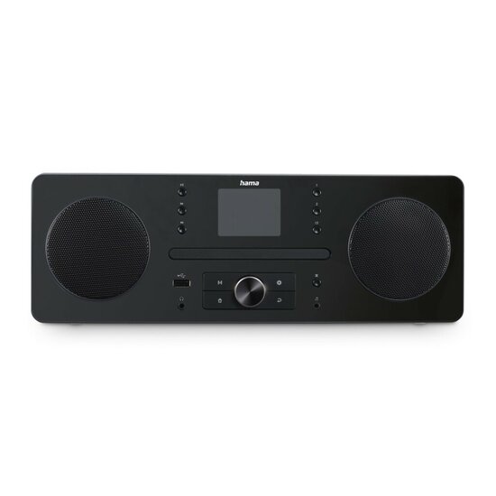 Hama Digitale Radio DR1560CBT DAB+/FM/cd/Bluetooth&reg; RX Zwart