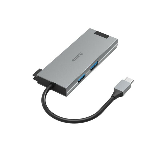 Hama USB-C-hub Multiport 5-poorts 2x USB-A USB-C HDMI&trade; LAN/ethernet