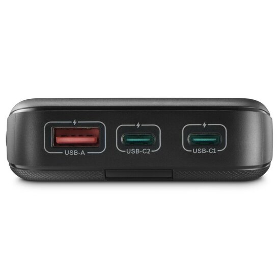 Hama Power Pack PD 20 20000mAh Uitgangen: 2x USB-C USB-A Snelladen Antr.