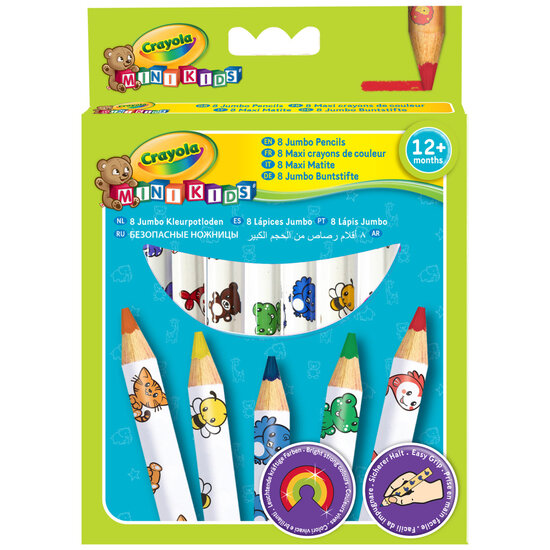 Crayola Mini Kids Kleurpotloden 8stuks