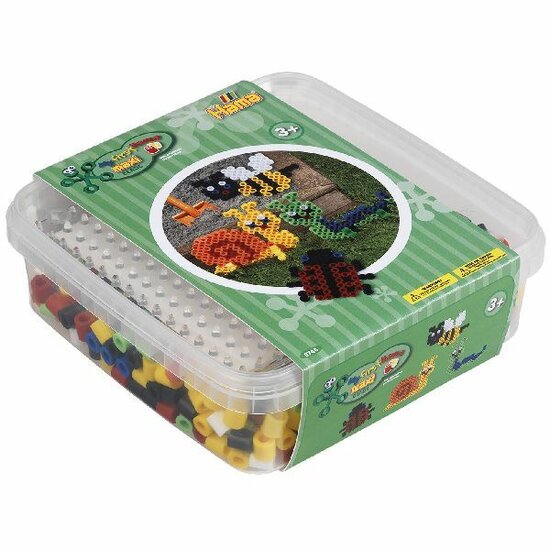 Hama 8744 Maxi Box met 600 Strijkkralen + Grondplaat