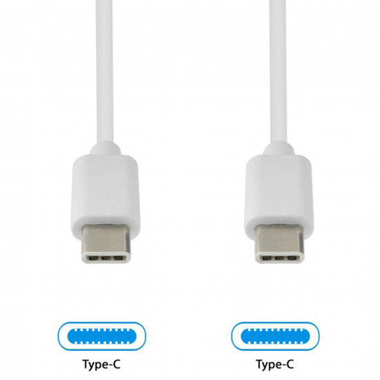 GrabNGo Gng Laadk. Usb-c&gt;usb-c 2m Wit