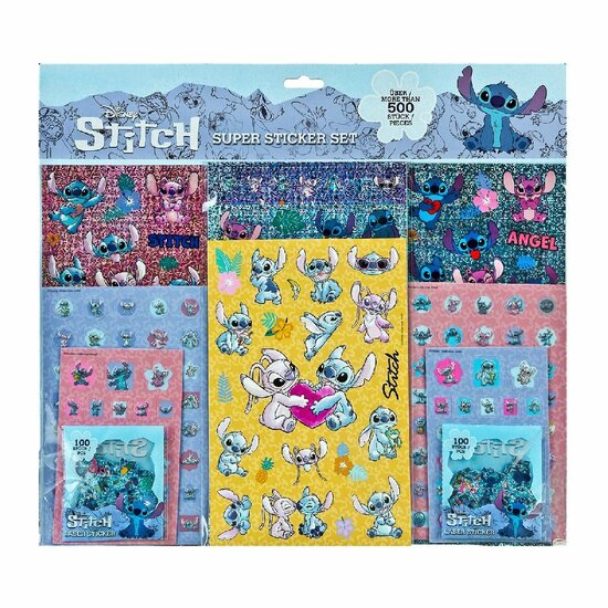 Disney Stitch Super Sticker Set