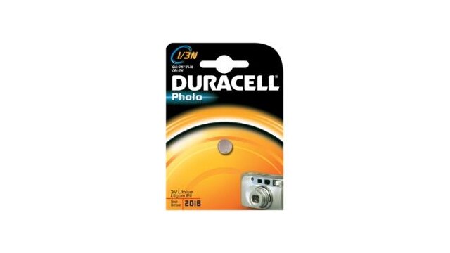 Duracell 3V 1/3N Lithium Fotobatterij