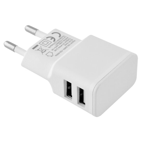 GrabNGo Gng Dual Usb Wall Charger Adap