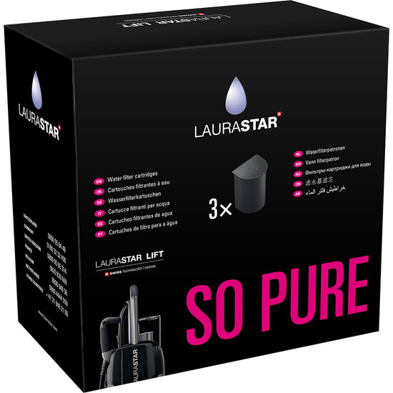 Laurastar 2910082034 Anti Kalkpartronen voor Waterfilter 3 Stuks