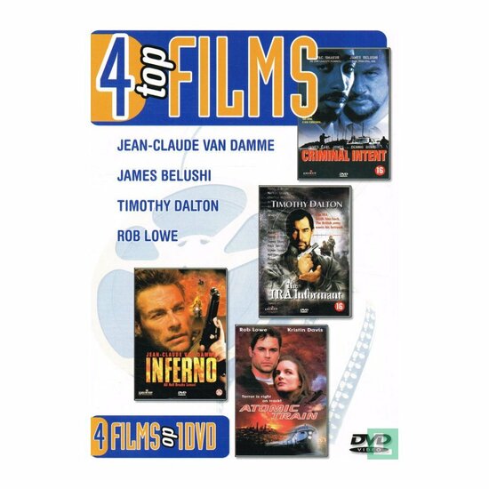 DVD 4 Top Films Criminal Intent/Ira Informant/Inferno/Atomic Train