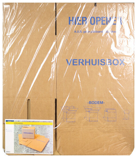 Raadhuis RD-351125-5 Verhuisdoos Dubbele Bodem 485x320x355mm 5 Stuks