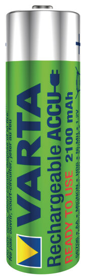 Varta VARTA-56706B Oplaadbare Nimh-batterij Aa 1.2 V Dc 2100 Mah 4-blisterkaart